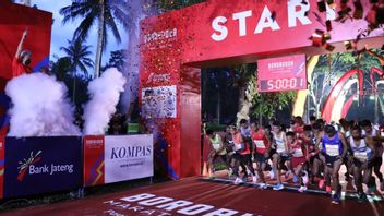 Avec Le Ministre De La Jeunesse Et Des Sports, Libérez Elite Race Borobudur Marathon 2021, Ganjar: Celui Qui A Battu Le Record, J’ai Ajouté IDR 20 Millions