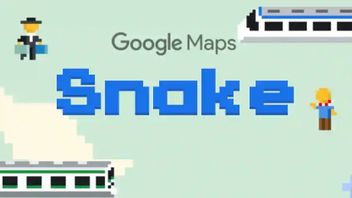 Googleマップアプリケーションは、古い学校のゲームでスネークゲーム、ノスタルジアをプレイするために使用することができます