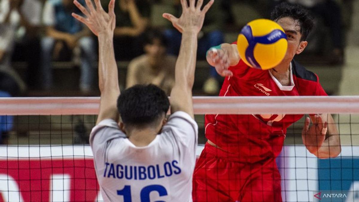 Indonesian Men's Volleyball Team Sends Young Players Against Cambodia Because They Have Qualified For The Semifinals, Coach: The Future Is Red And White