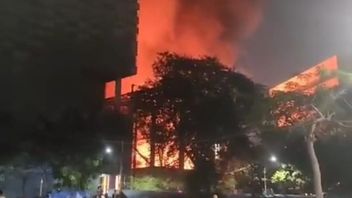 Kobaran Api yang Bakar Ruang Pameran Museum Nasional Padam