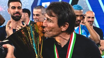 Antonio Conte Tinggalkan Napoli Usai Raih Scudetto