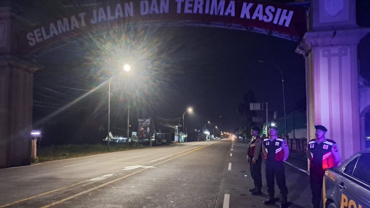 Viral Video Of A Sharp Armed Motorcycle Gang In Cilacap, Police Ask Residents Not To Leave Their Houses Off Late At Night