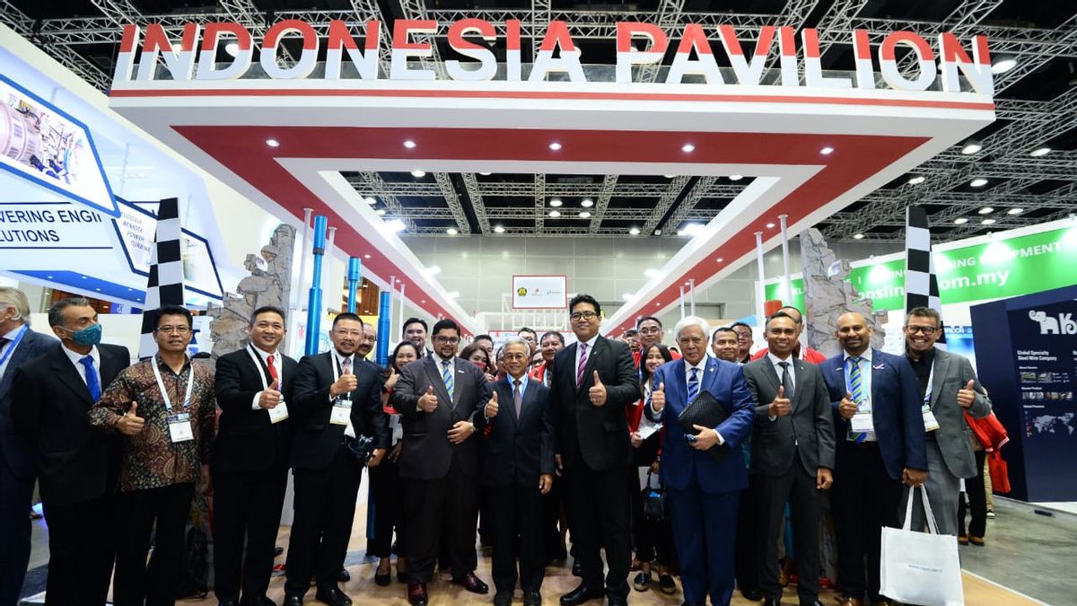 Indonesia Pavilion Tarik Peluang Bisnis Sektor Oil dan Gas