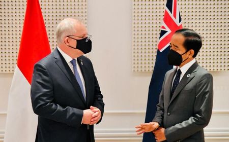 Bertemu Scott Morrison di Roma, Jokowi Usul Vaccinated Travel Lane Indonesia-Australia