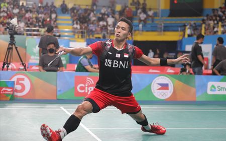 Jonatan jadi Runner Up  di Kejuaraan Asia 2022 Usai Ditekuk Lee Zii Jia