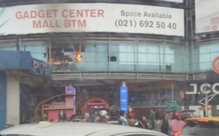 Kebakaran di Bogor Trade Mall, Pengunjung Berhamburan