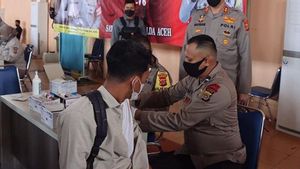 Sistem Pengundian Vaksinasi COVID-19 Berhadiah Umrah yang Dilaksanakan Polda Aceh