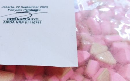 Jika Saja Kurirnya Tidak Ditangkap, Maka Ribuan Ekstasi Warna Pink Cokelat Ini Akan Tersebar di Seluruh Diskotik di Jakarta