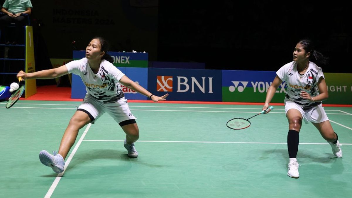 Korea Masters 2024: Jesita/Febi Kalah di Babak Pertama