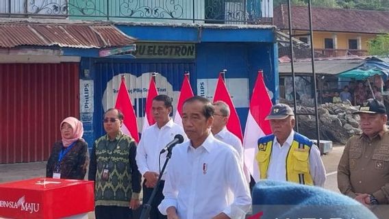 Tangkal Inondation, Jokowi officialiser #Bandungan Tiu Suntuk NTB