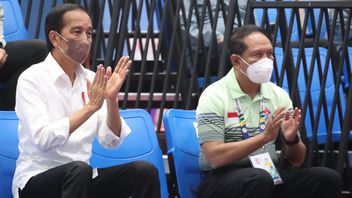 Attending Peparnas XVI 2021, President Jokowi Witness Blind Judo With Menpora