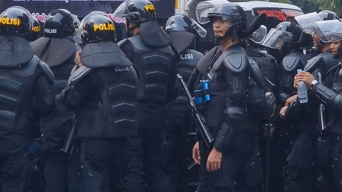Polisi Akan Bubarkan Massa Jika Demo di KPU Melebihi Waktu yang Ditentukan