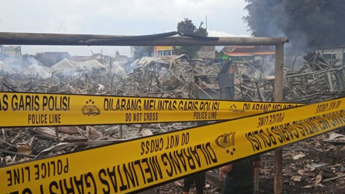 Pemkab Garut Tanggung Biaya Pembangunan Pasar Darurat Leles yang Ludes Terbakar