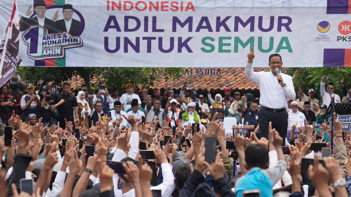 Jokowi pour-diviser blt Rp600 mille avant les élections, Anies Baswedan s’inquiète de demander à Sri Mulyani d’augmenter le budget
