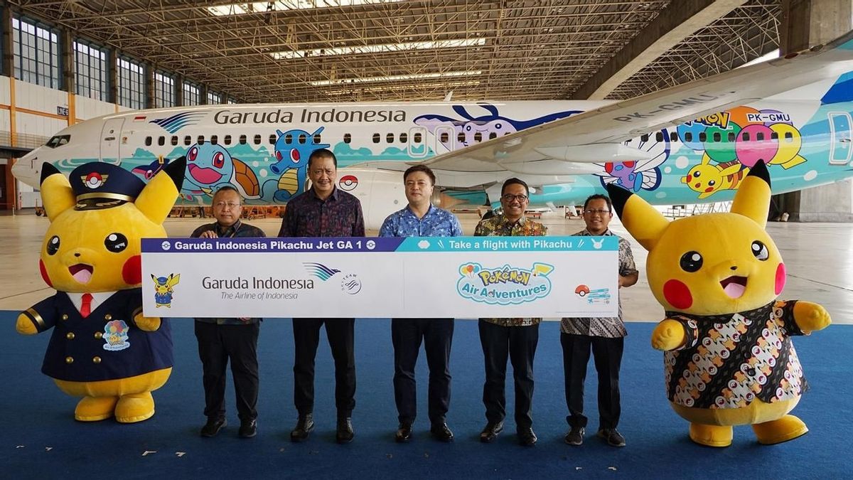 Kemenparekraf Calls Garuda Indonesia And Pokemon Collaboration An Innovative Step