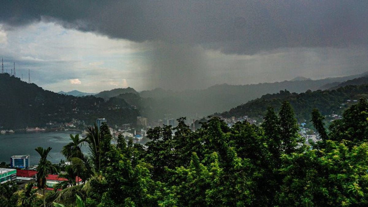 Waspada, Dalam Sepekan Utara Papua Bakal Diguyur Hujan Ringan-lebat
