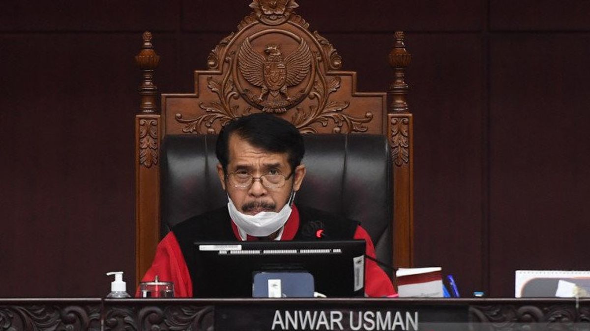 Anggap Anwar Usman victime du verdict mk, TKN Prabowo-Gibran: Arrêtez la politique du noir