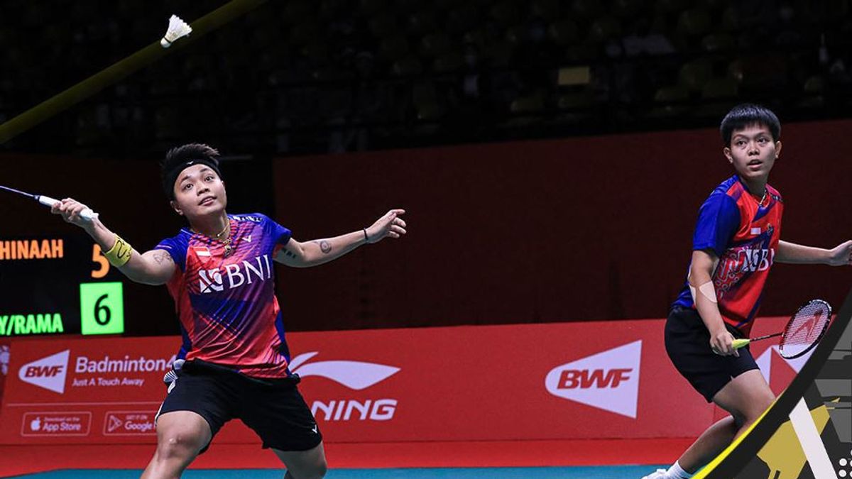 BWF World Tour Finals 2022: Apri/Fadia Ganyang Wakil Malaysia