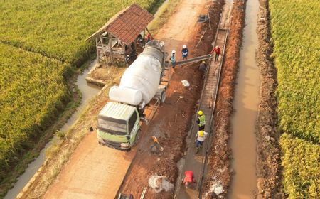 Wujudkan Visi Swasembada Pangan, Kementerian PU Modernisasi Daerah Irigasi Rentang di Jawa Barat