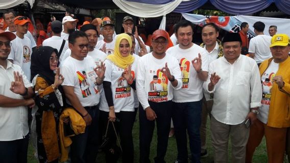 PKS-Golkar Immediately Declaration Of The Imam-Ririn Arafiq Pair In The Depok Pilkada