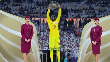 Qatar Goalkeeper Meshaal Barsham Dianugerahi As The Best Goalkeeper Of The 2023 Asian Cup