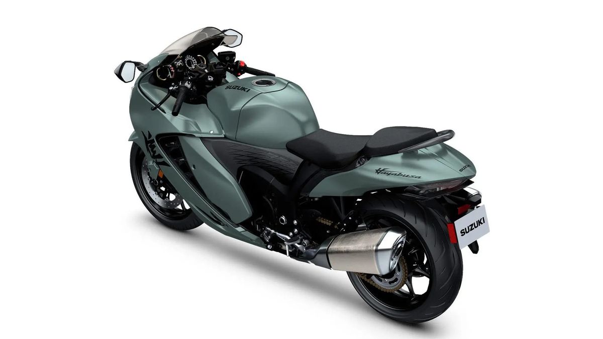 Suzuki Hayabusa 2025 Comes With A More Brave Look And New Color