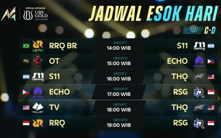 Hari Terakhir Babak Group Stage, RRQ Hoshi Bisa Susul ONIC di Upper Bracket?