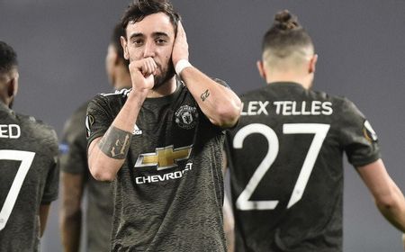 Bruno Fernandes Cetak Brace kala MU Lumat Sociedad 4-0