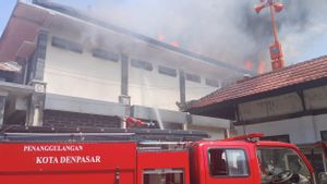 L’entrepôt logistique BPBD à Bali, incendié
