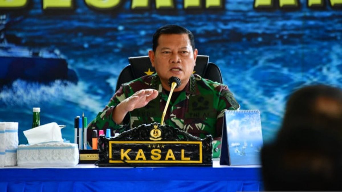 Amiral TNI En Chef Amiral Yudo Margono: Doit Oser Apparaître Au Front, Pas Devenir Un Suiveur