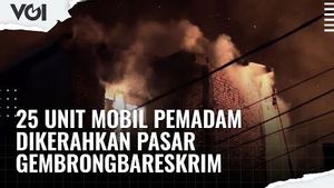 VIDEO: Momen Kebakaran Pasar Gembrong