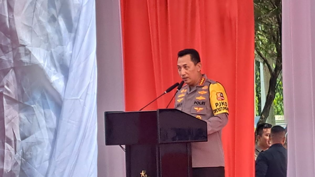 National Police Chief: Traffic Flow Increases 300 Percent, 30 Thousand Vehicles Cross Kalikangkung Toll Gate Per Hour