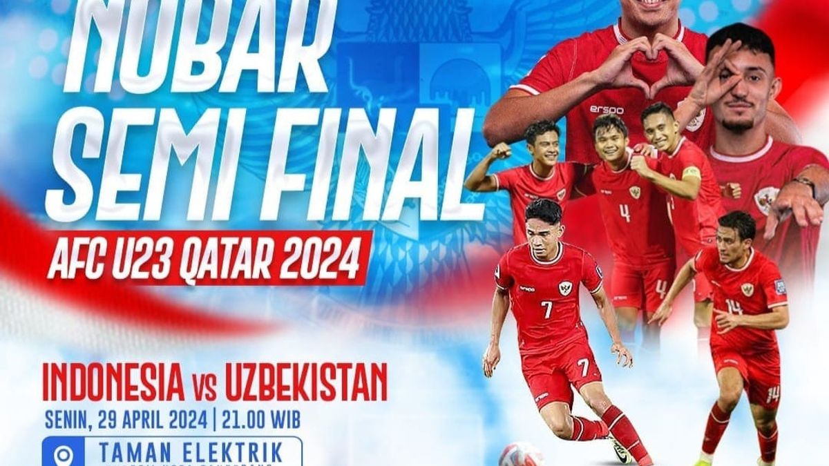 Nobar Indonesia Vs Uzbekistan Ban, Tangerang City Government Will Do This To MNC Group