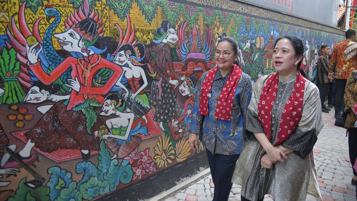 Kunjungi Kampoeng Djadhoel, Wali kota Agustina Sebut Kehadiran Puan Maharani Beri Energi Positif