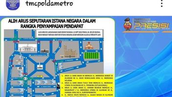 Rencana Demo Di Istana Negara Tomorrow, Polda Metro Jaya Seiap Pengalihan Arus Lalu Lintas
