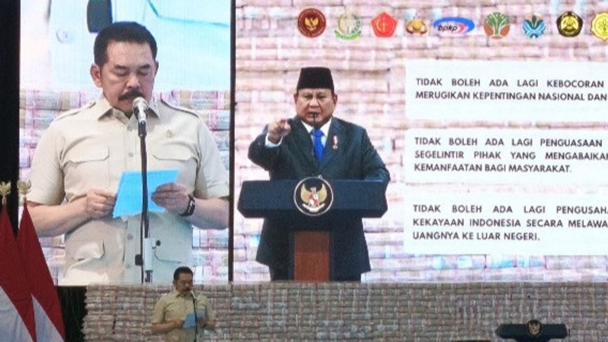 Satgas PKH Setor Rp10,2 Triliun Hasil Penertiban Kawasan Hutan