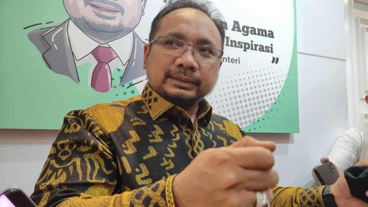 Menag Yaqut Ajak Umat Kristiani Pererat Kerukunan Umat di Perayaan Kenaikan Isa Almasih