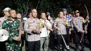 Sweeping Pelaku Tawuran Warga Cipinang vs Bonsi, Polisi Amankan 18 Orang, Sajam dan Molotov