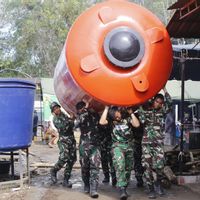 Jadi Solusi bagi Masyarakat Terdampak, Mesin Penjernih Air di Lokasi Bencana Sumut Terpasang