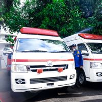 Pemprov Sulsel Terima 13 Ambulans dan Damkar dari Jepang