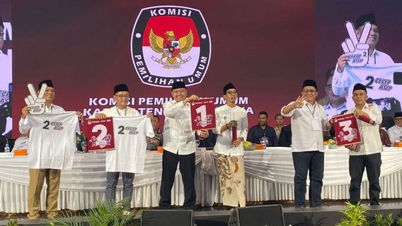 Hendak Deklarasi Pilkada Damai, Paslon Bupati/Wakil Bupati Tasikmalaya 1-2 Melengos Tinggalkan Paslon Nomor 3