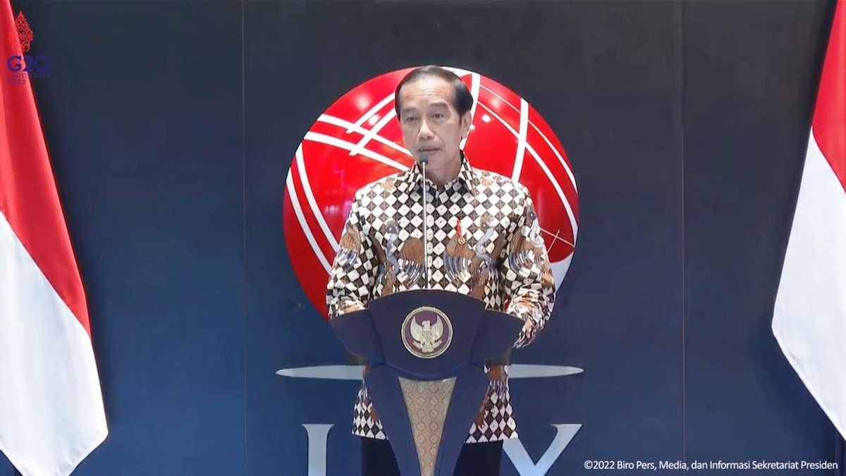 Opening 2022 Stock Trading, President Jokowi Reveals A Number Of Challenges This Year