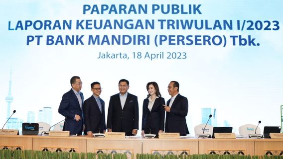Bank Mandiri Cetak Laba Rp12,6 Triliun di Kuartal I 2023