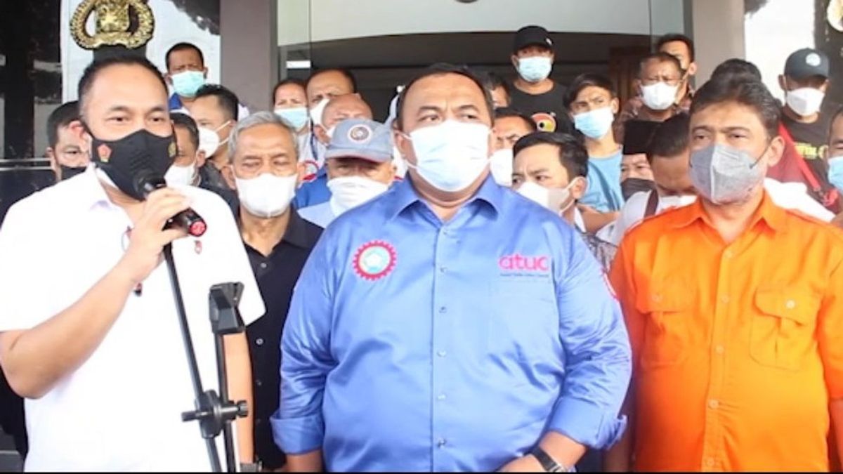 Presiden KSPI Harap Gubernur Banten Cabut Laporan Perkara Buruh Duduki Kursi Kerja Sambil Angkat Kaki