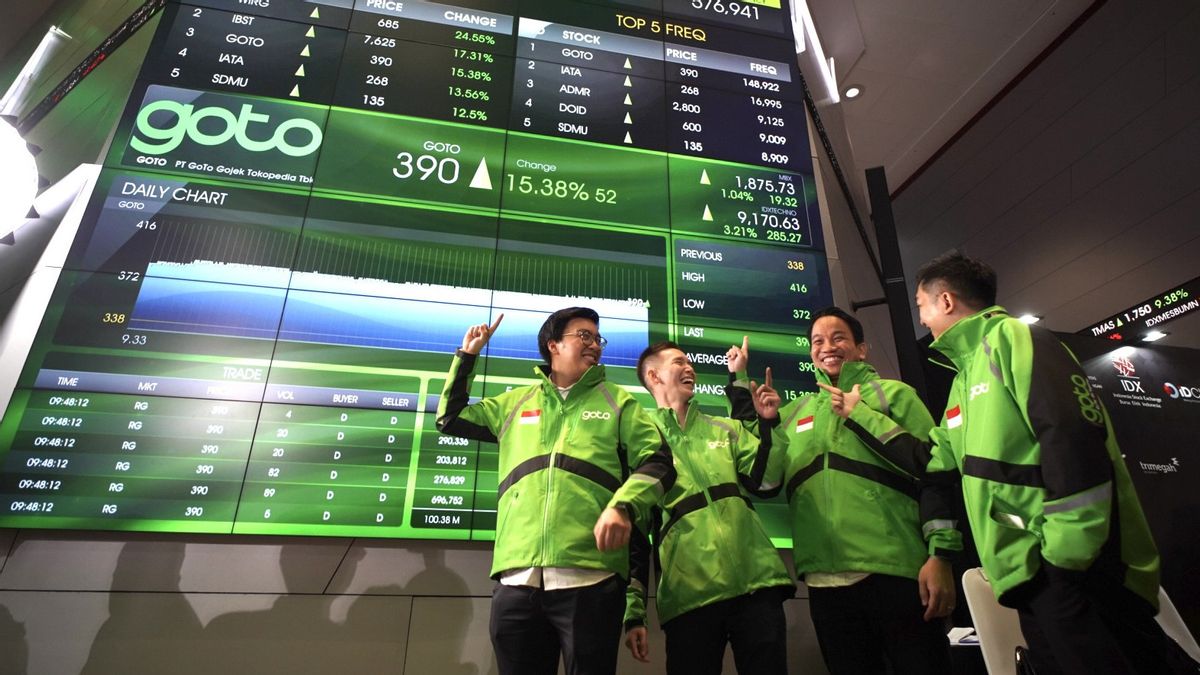 GOTO Shares Closed At IDR 382 Level On Initial Listing Day, President Director Andre Soelistyo: As Long As We Can Innovate, The Stock Price Will Continue To Grow By Itself