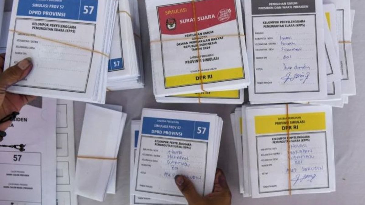 KPU DKI Temukan 677 Surat Suara Pemilu 2024 Rusak, Dari Kusut, Mengerut hingga Robek