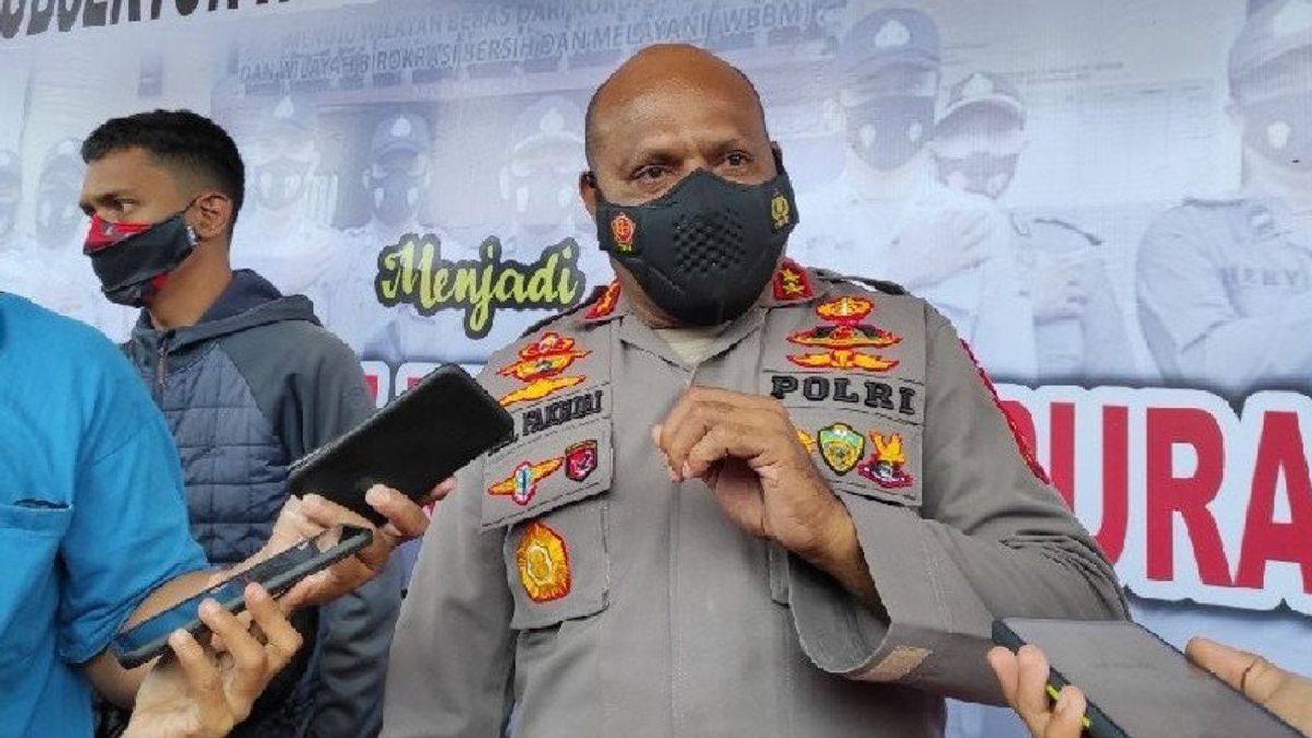 Le Chef De La Police De Papouasie Soupçonne KKB Dans Le District De Puncak A 70 Armes à Feu, Certains Pillés Par Des Fonctionnaires
