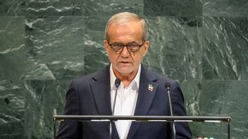 マスード大統領は、イランは平和を望んでいることを強調したが、強制に対する下向きは拒否した。