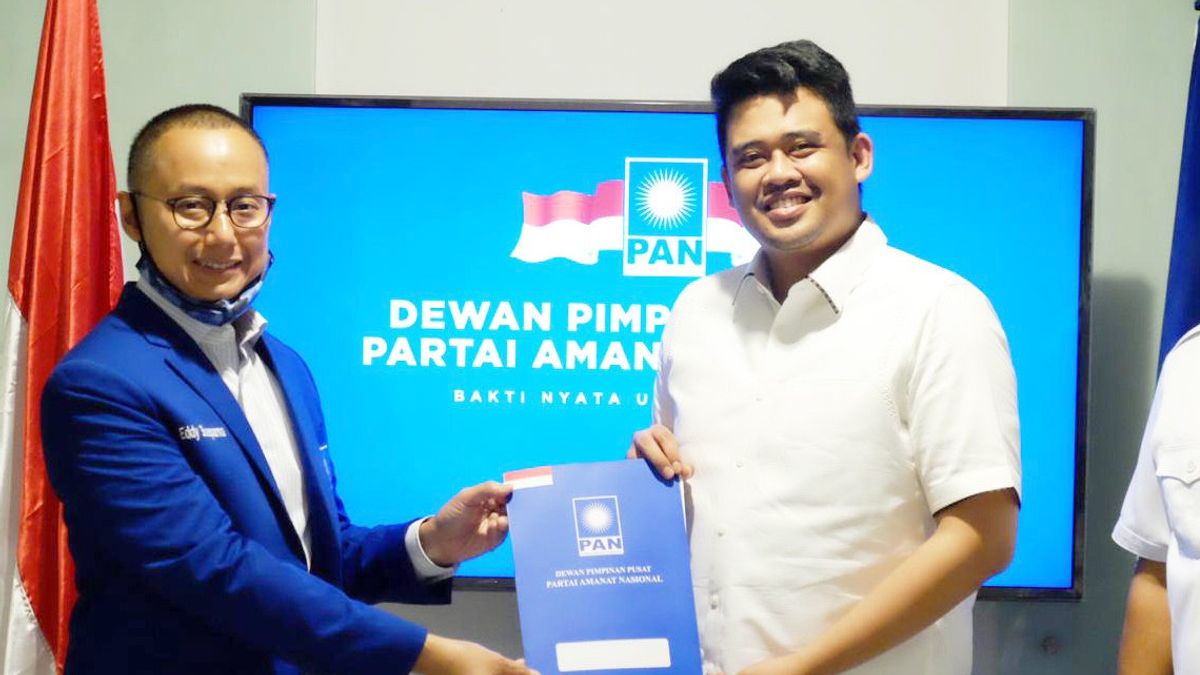 Après Avoir Soutenu Gibran, PAN Usung Bobby Nasution Dans Les élections De Medan