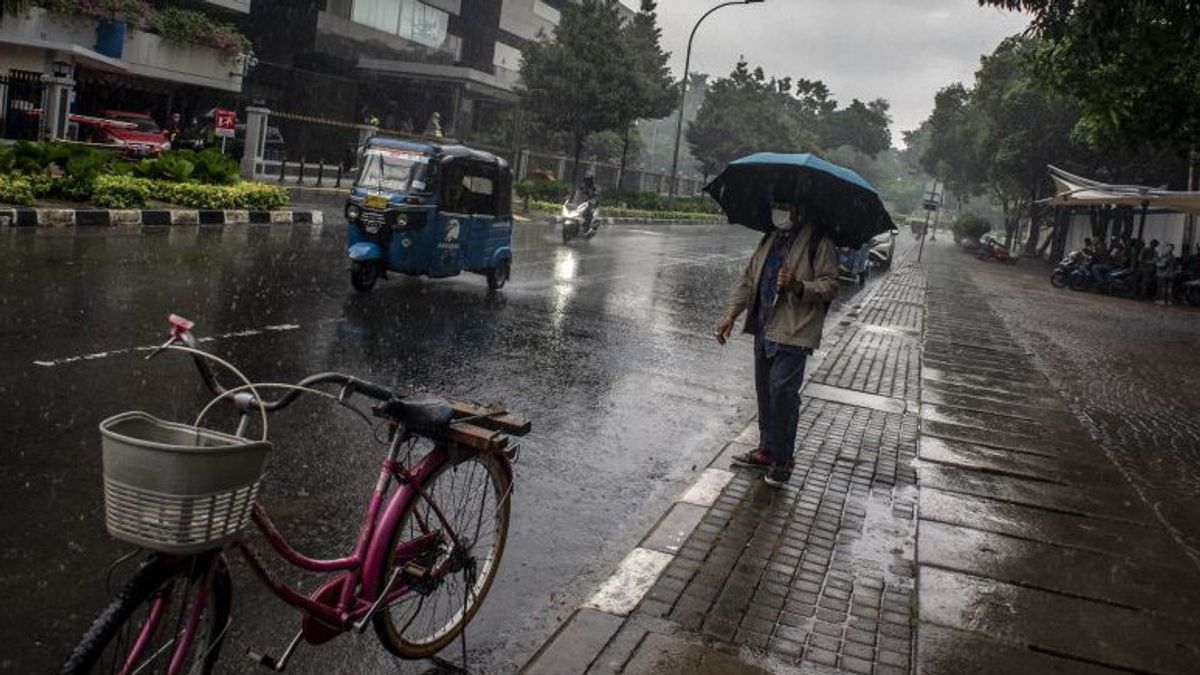 Cuaca Jakarta Hari Ini, Diprediksi Hujan dari Pagi Hingga Sore